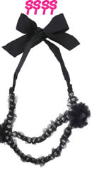 Lanvin Glass Pearl Necklace