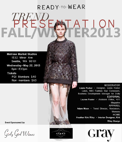 Fashion Group International Fall/Winter 2013 Trend Presentation