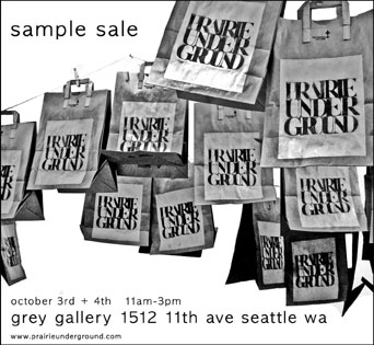 Prairie Underground Sample Sale