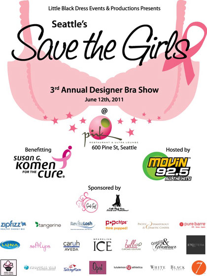 Save the Girls Designer Bra Fashion Show