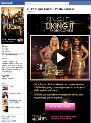 VH1 Single Ladies photo contest