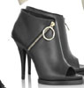 Givenchy Peep-Toe Ankle Boots