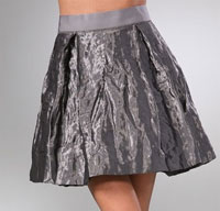 Nili Lotan Metallic Miniskirt