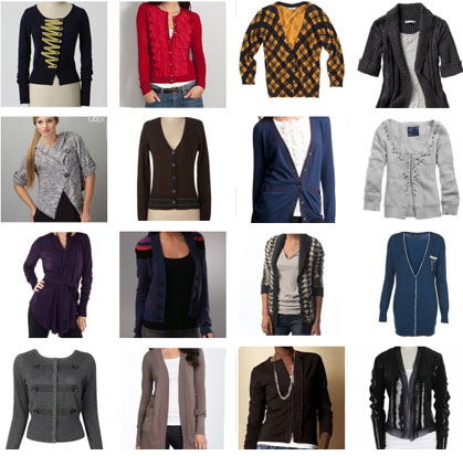 College Candy: Cardigans