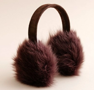 College Candy - J Crew Toscana Shearling Earmuffs