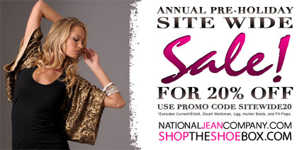 Save 20% Sitewide at National Jean Company