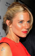 Twist Back Bun a la Sienna Miller