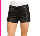 Sophomore Leather Shorts