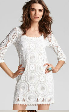 French Connection Lark Rise Lace Dress
