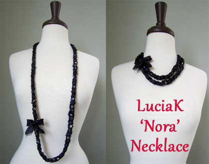 Giveaway! LuciaK Jewelry Nora Necklace