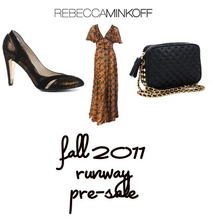 Rebecca Minkoff Fall 2011 Presale