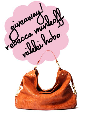 Rebecca Minkoff Alligator Nikki Giveaway