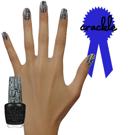 OPI Katy Perry Collection Black Shatter Nail Color