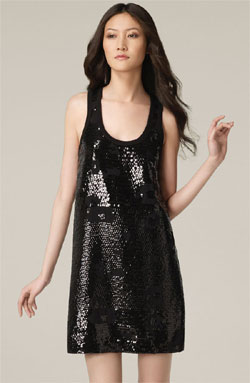  See by Chloé Sequin Tank Dress