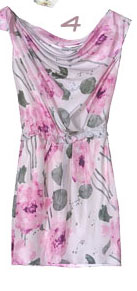Cynthia Steffe Pastel Floral Sleeveless Dress
