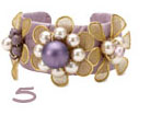 Lenora Dame Flower Cuff Bracelet