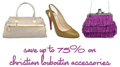 Discount Christian Louboutin Accessories