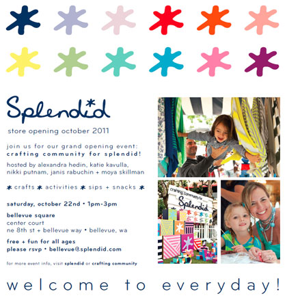 Splendid Store Opening and Craft Event - Bellevue