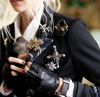 Jewelry Trend: Brooches and Pins