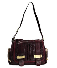 Treesje Capri Messenger Bag in Wine