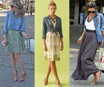 Denim shirt styling tips