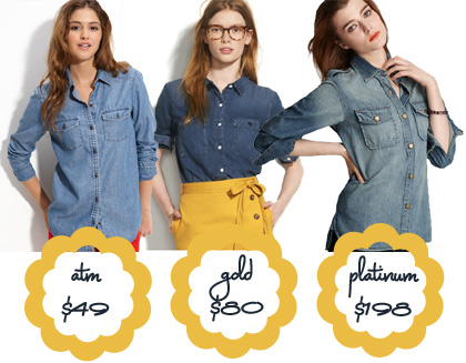 Denim shirt styling tips