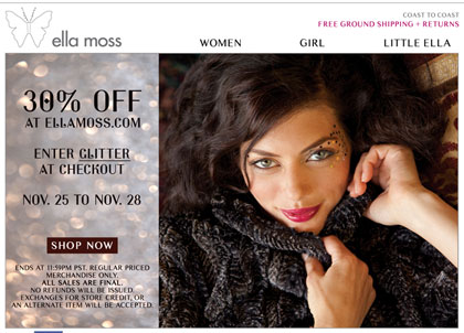 Ella Moss Cyber Monday Deal