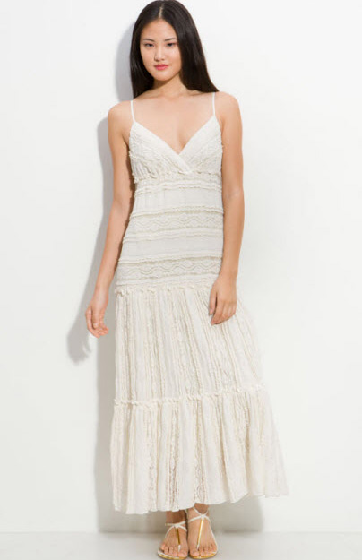 Eliza J Lace Maxi Dress 