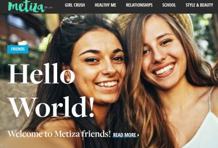 Introducing Metiza - a positive online community for girls