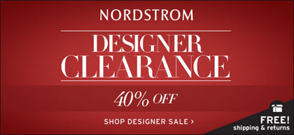 Nordstrom Designer Clerance
