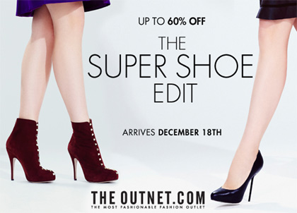 Shop the Super Shoe Edit at up to 60% off at THEOUTNET.COM