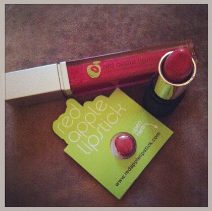 Gluten-Free Lipstick and Gloss by Red Apple Lipstick