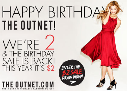 The Outnet's 2nd Birthday Sale