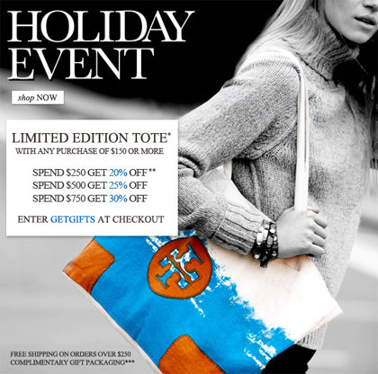 Tory Burch Cyber Monday Deal