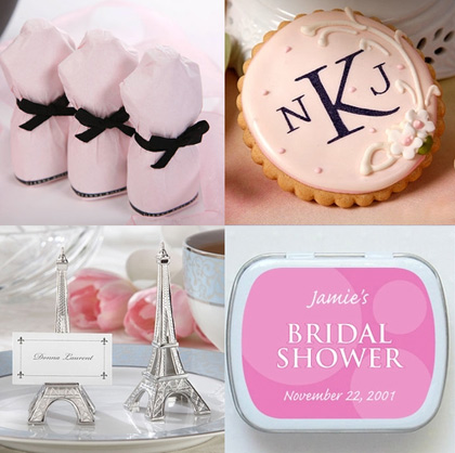 Bridal Shower Favors from American Bridal