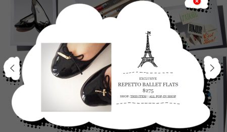 Repetto Flats from Olivia Kim's Nordstrom Pop-In Shop