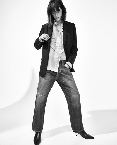 Zara Oversized Selvedge Jeans
