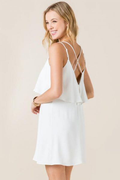 Aimee Layered Dress, Francesca’s: $44
