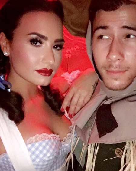 Demi Lovato as Dorothy from the Wizard of Oz