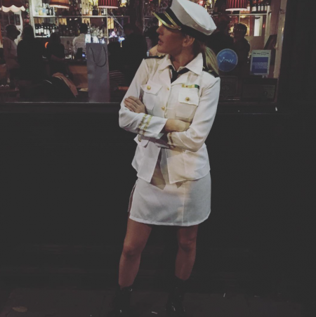 Ellie Goulding as a sexy sailor